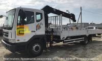 Новинка в Нижнем Новгороде: манипулятор на шасси Daewoo Novus с КМУ HIAB HTS1535